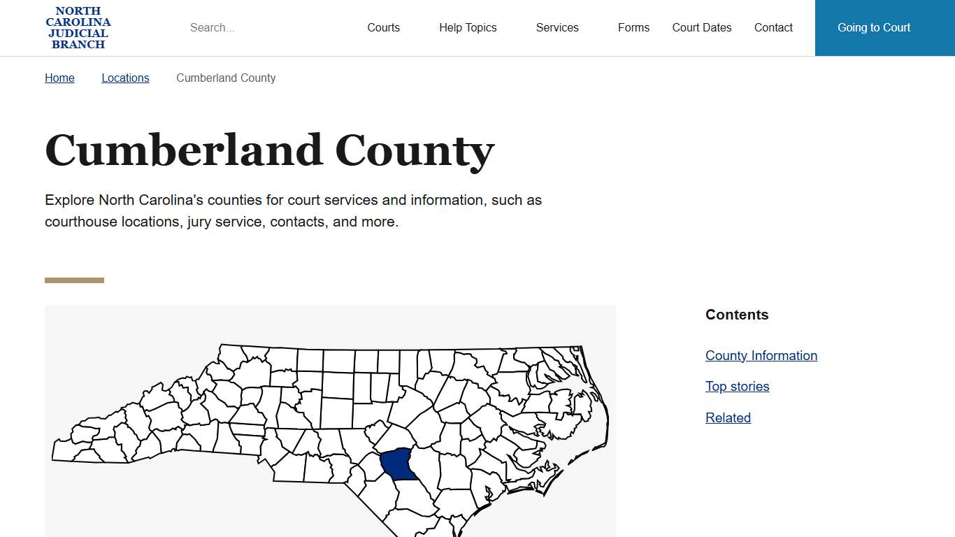Cumberland County | North Carolina Judicial Branch